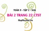 Bài 2 trang 22 Toán 9 tập 1 Chân trời sáng tạo SGK